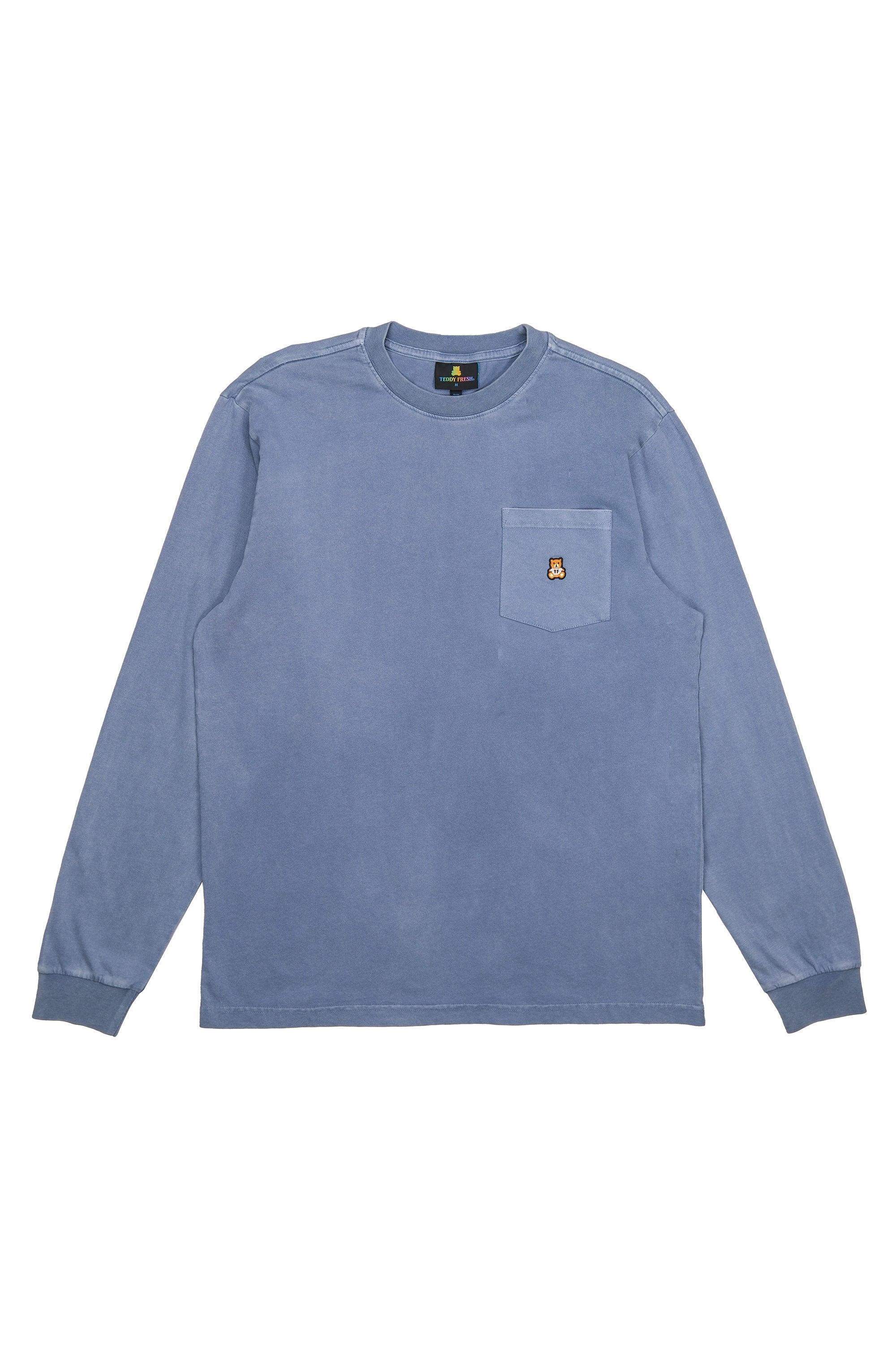 Classic Long Sleeve Washed Pocket Tee - Image 14