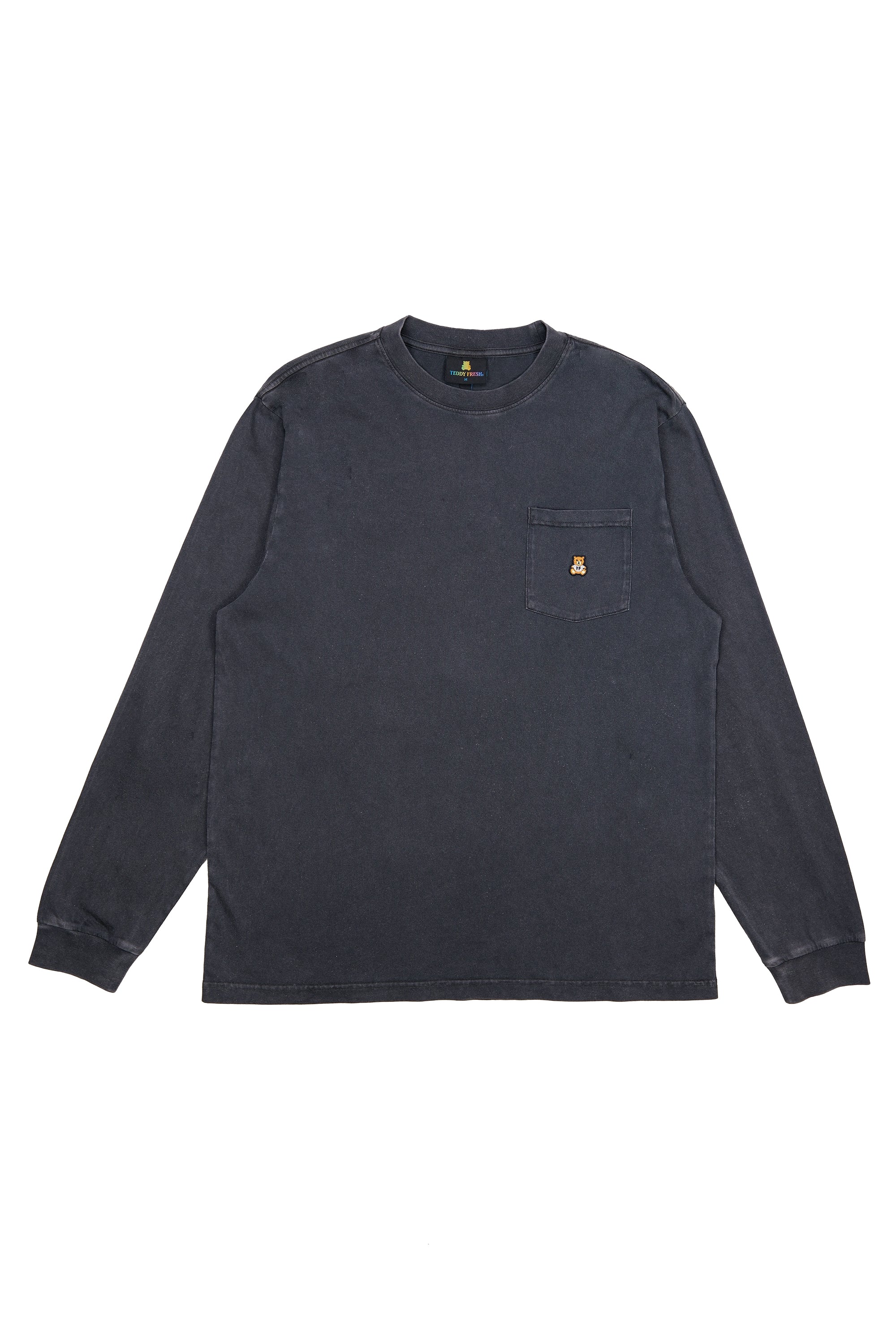 Classic Long Sleeve Washed Pocket Tee - Image 9