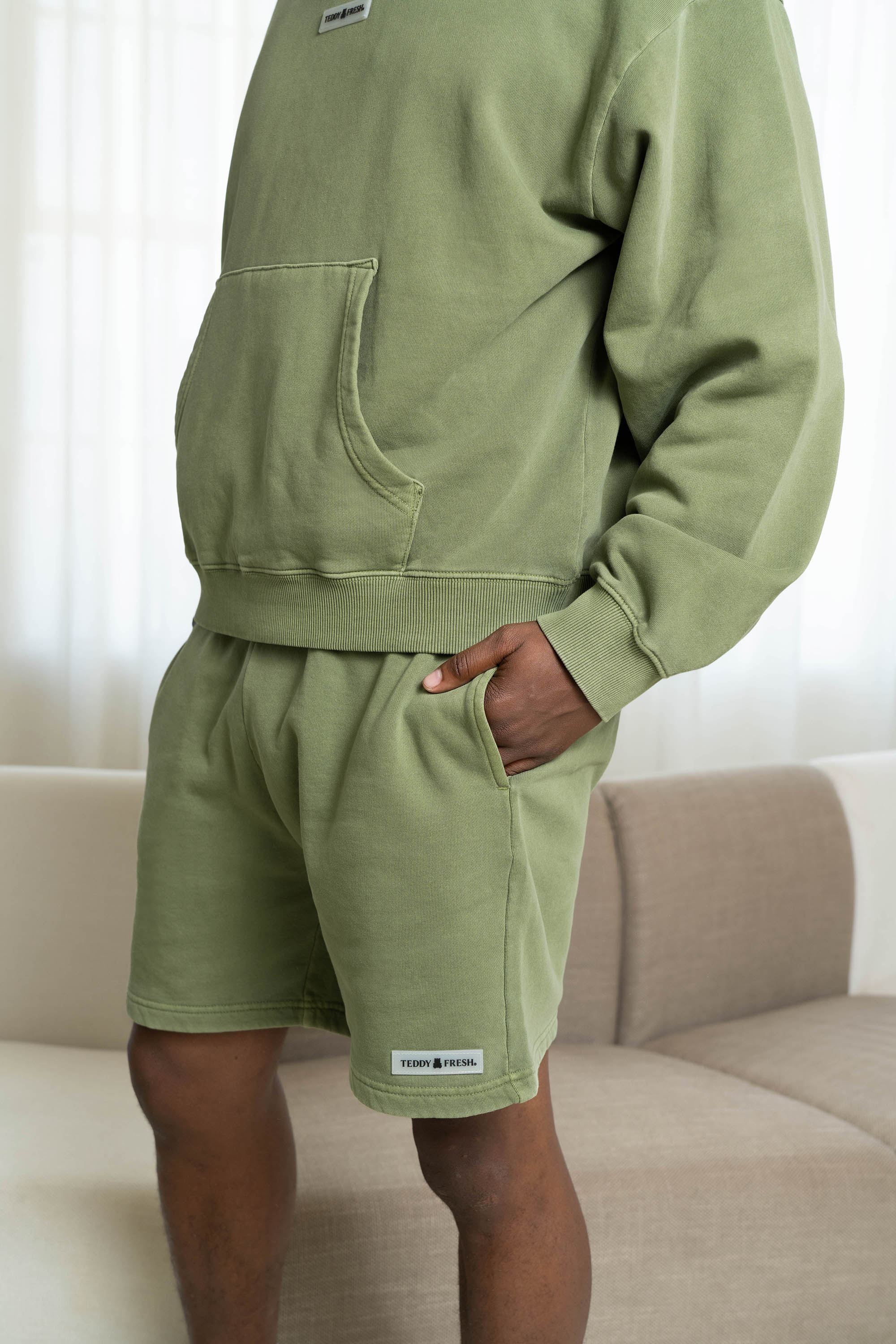 Classic Washed Fleece Shorts 6 1/2" - Image 21