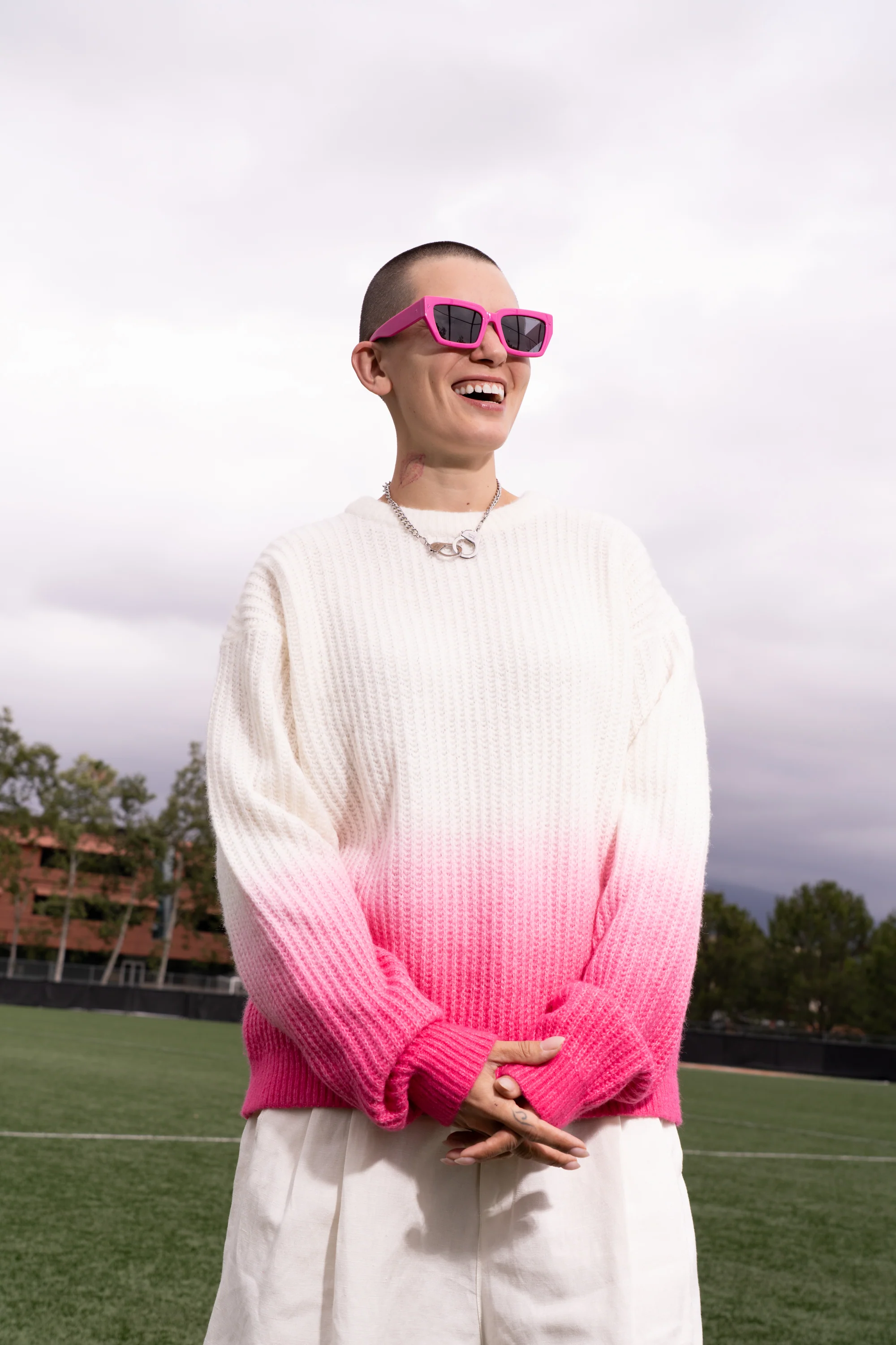 Dip To Pink Sweater - Image 2