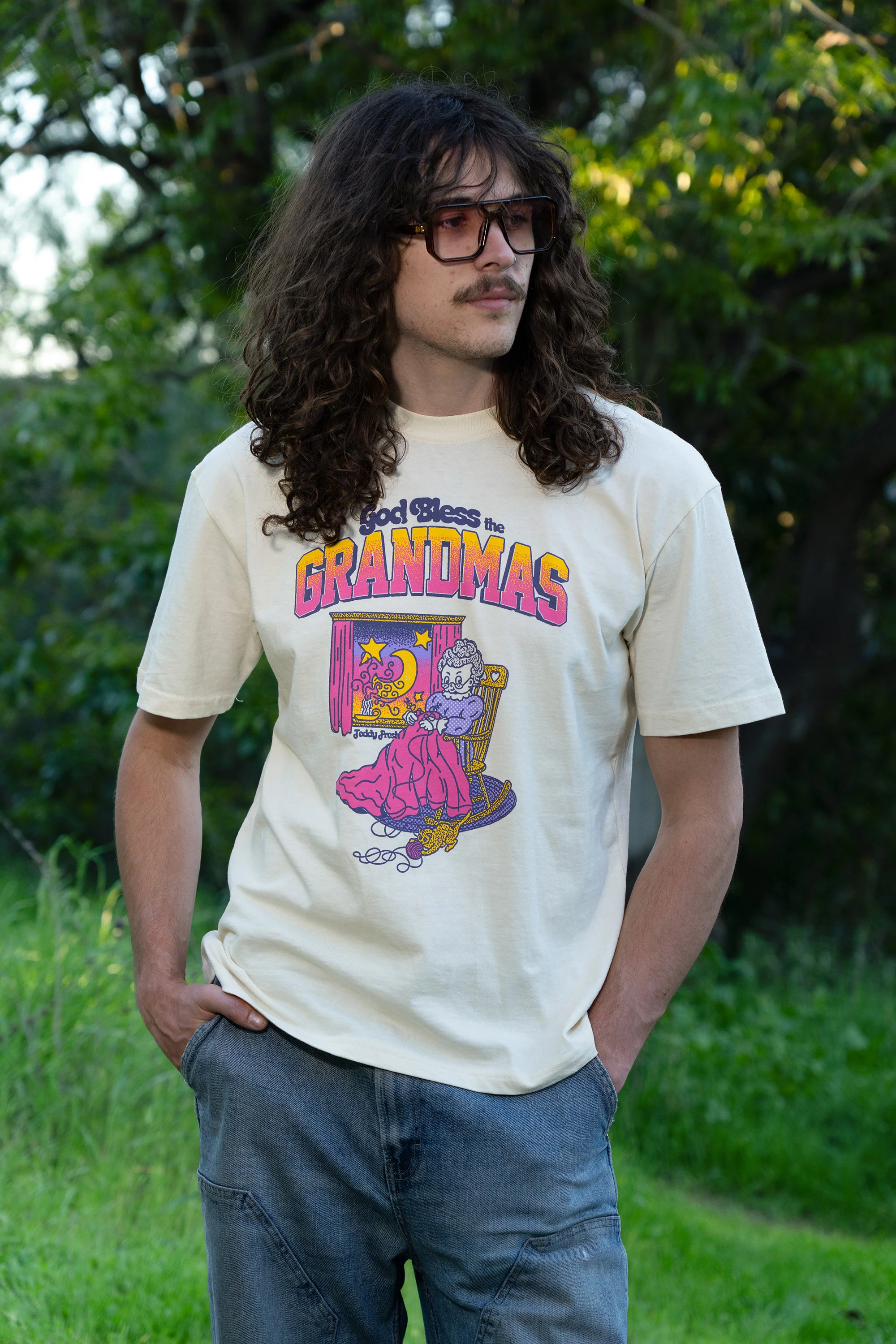 God Bless The Grandmas Tee - Image 5