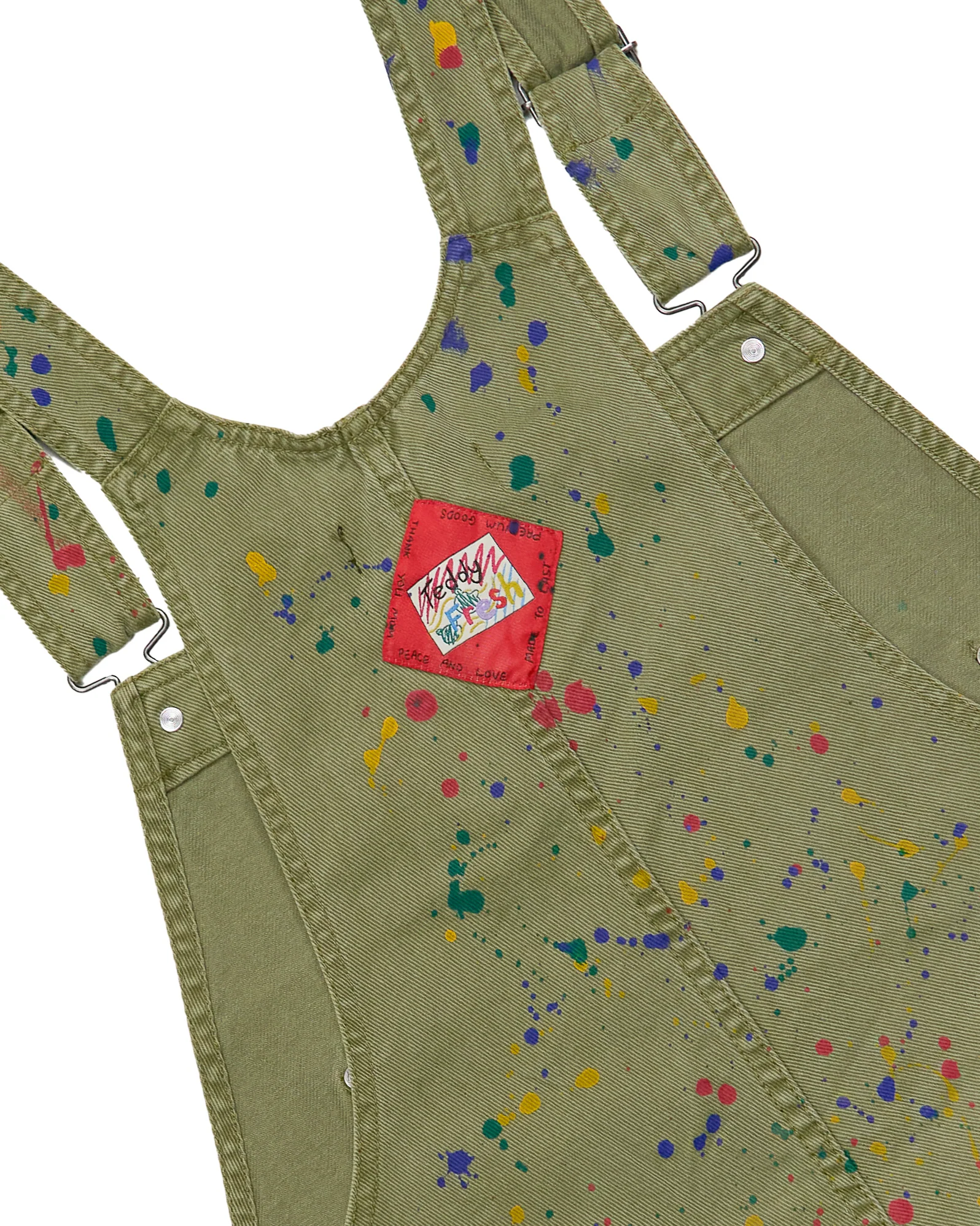 Paint Splatter Studio Overalls - Image 7