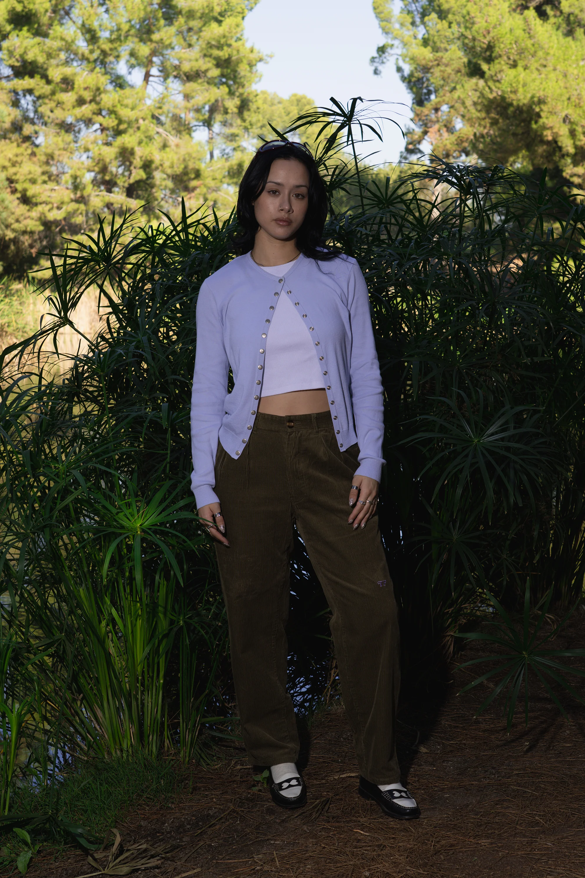 Pleated Corduroy Pant - Image 10