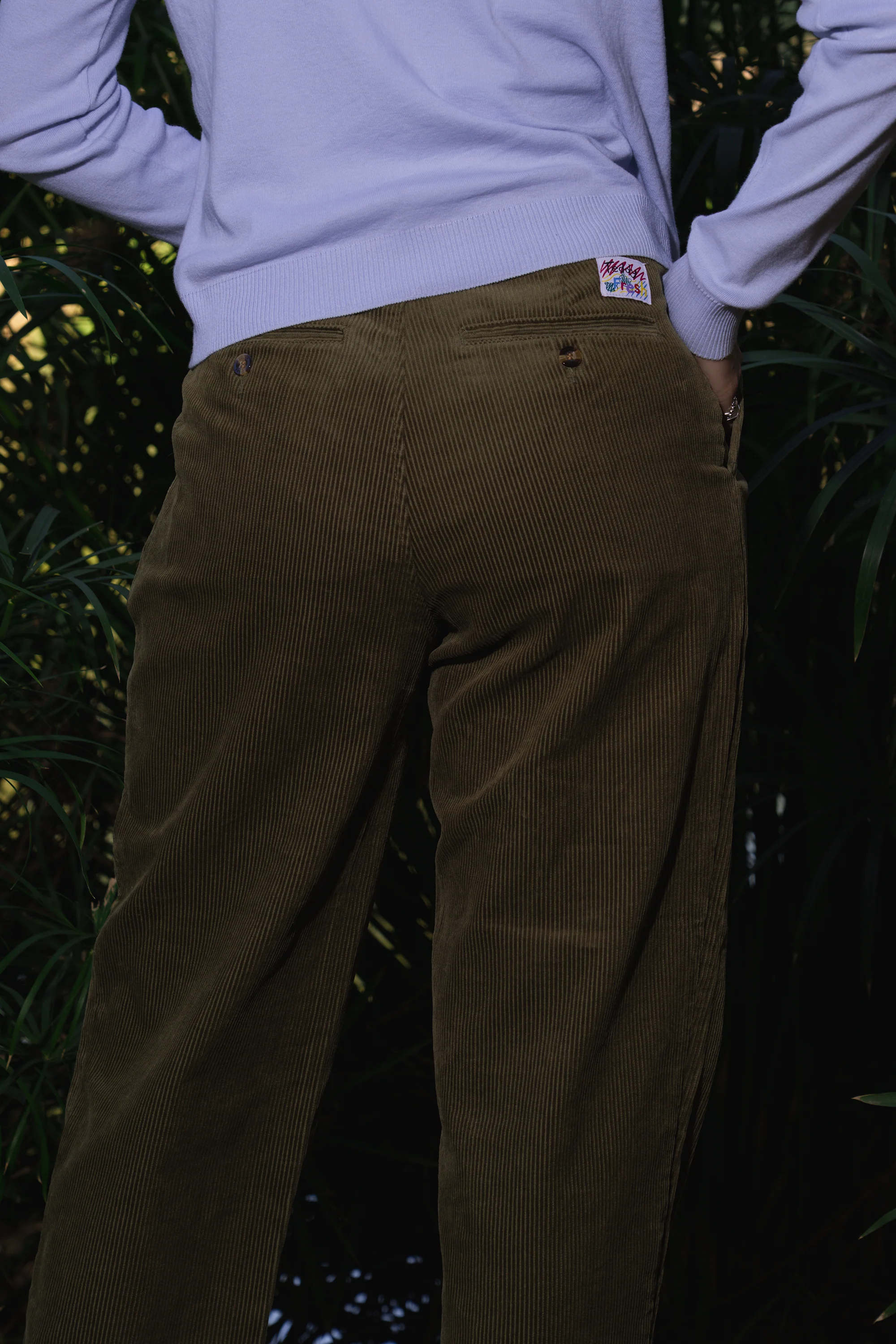 Pleated Corduroy Pant - Image 12