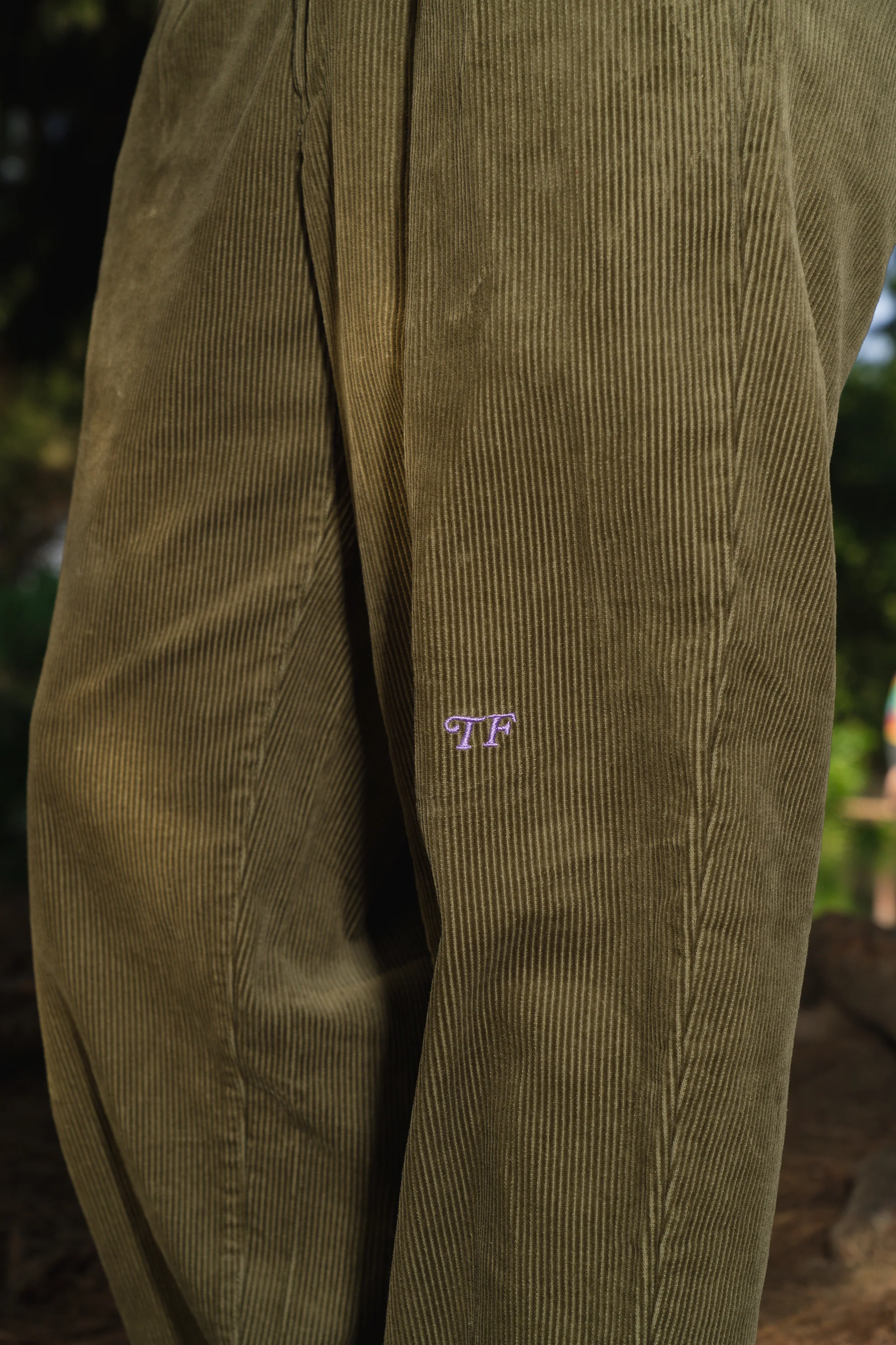 Pleated Corduroy Pant - Image 6