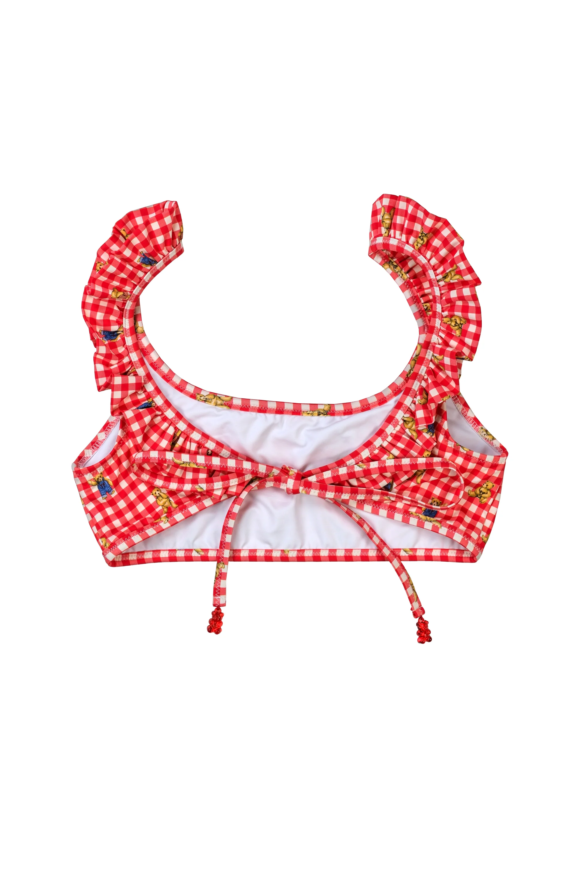 Vintage Plaid Bikini Top - Image 9
