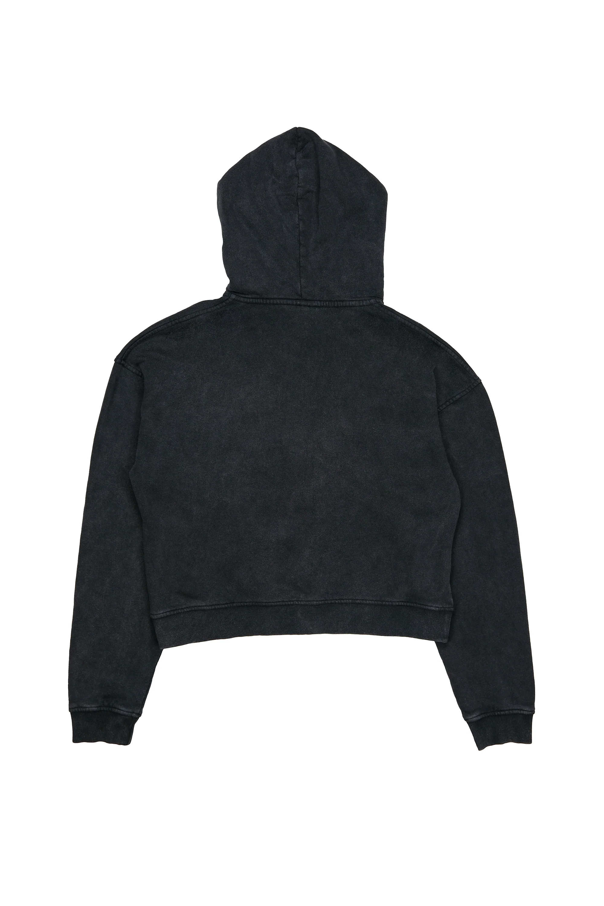 Women's Classic Washed Crop Zip Hoodie - Image 16